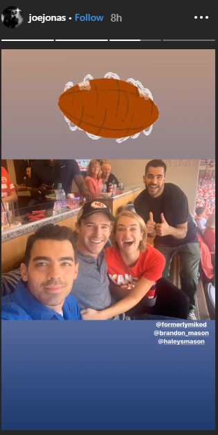 Joe at the Arrowhead Stadium in Kansas City.